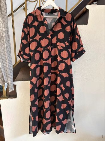 Longue robe Monoprix ceinture