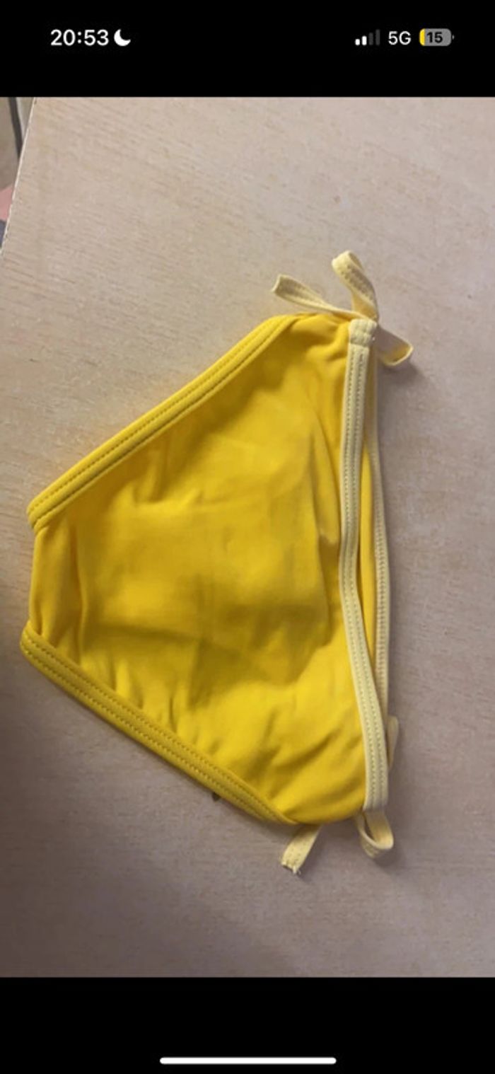Culotte de maillot de bain Jaune Minnie par Disney 12 mois - photo numéro 2