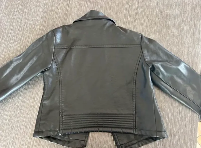 Veste en cuir 5 ans - photo numéro 2