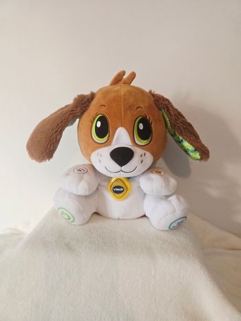 Peluche "Toutou parle avec moi " VTECH.