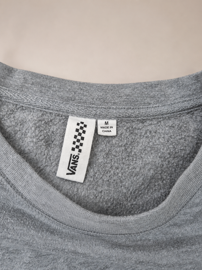 Sweat Vans gris logo vintage taille M - photo numéro 4