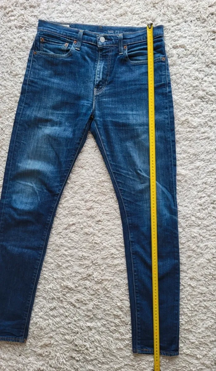 Jean Levi's 512 bleu Taille W32 L34 Taille petit 42 - photo numéro 16