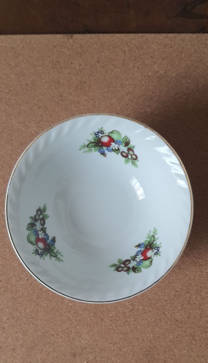 Lot de 5 coupelles en porcelaine "vintage" - photo numéro 2