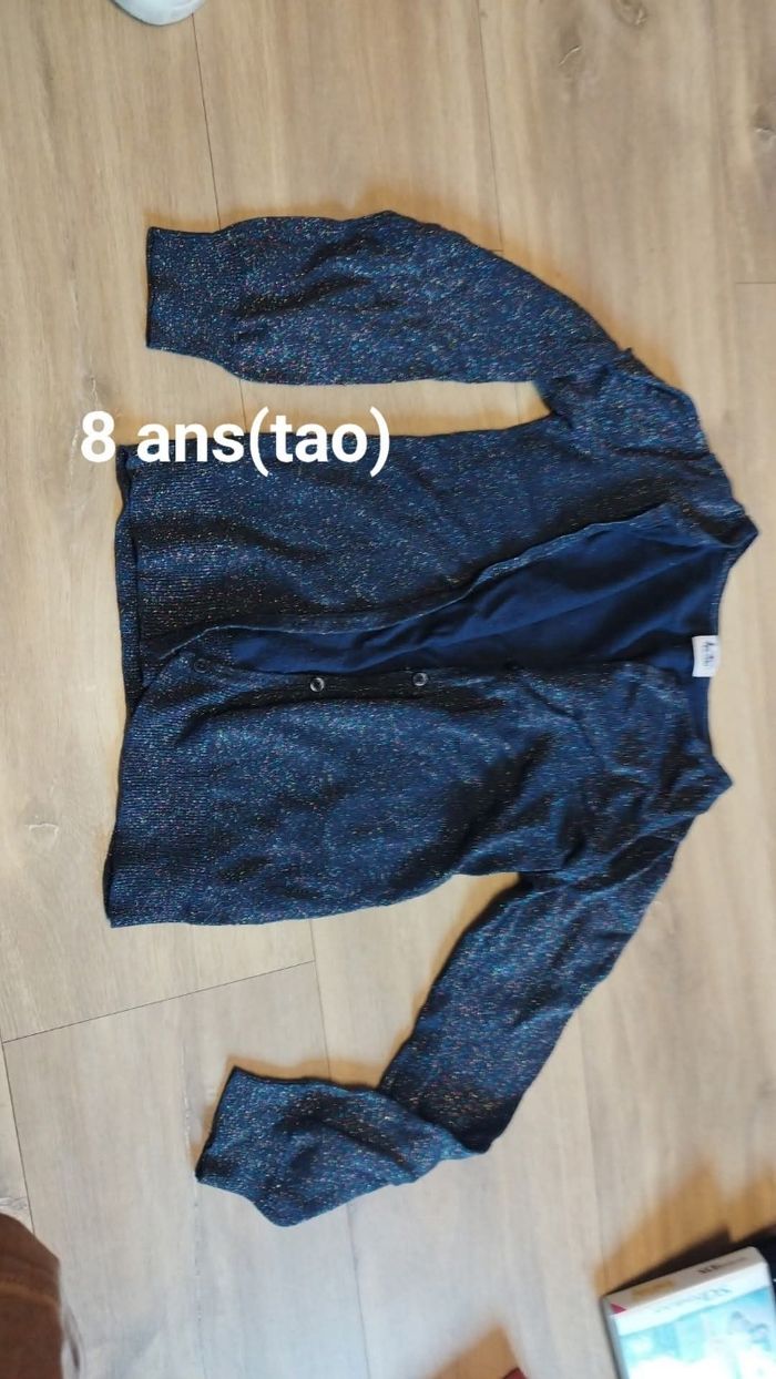 Gilet fille 8 ans