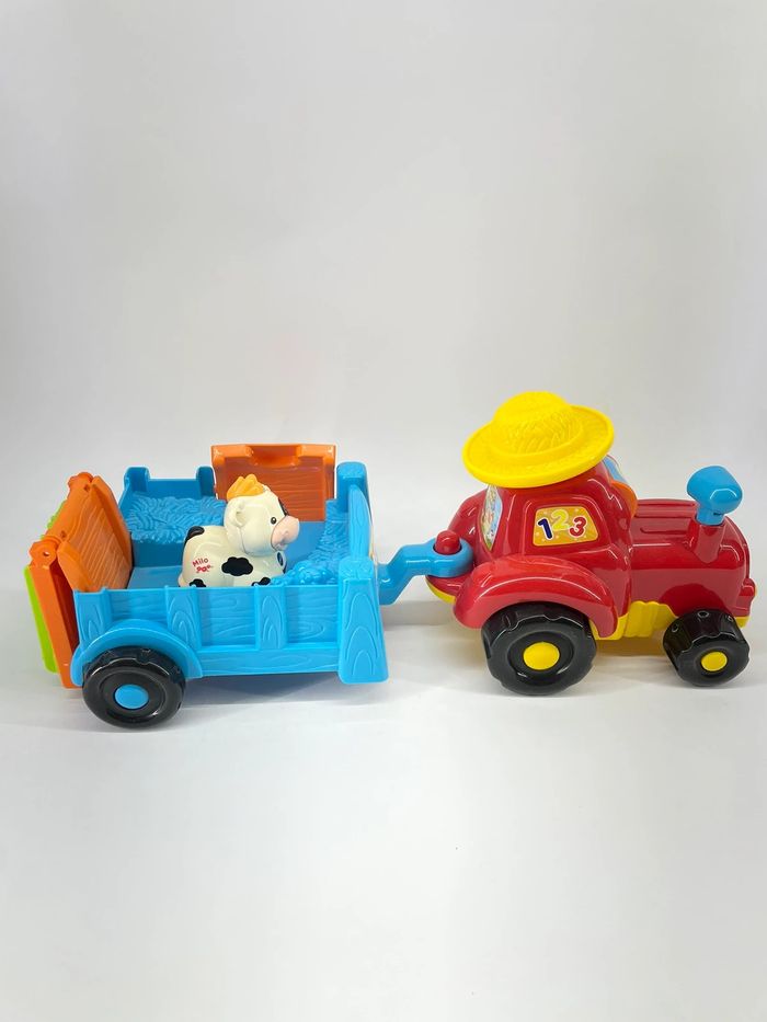 VTECH Tut Tut Animo Mon super tracteur à remorque dès 12 mois - photo numéro 3