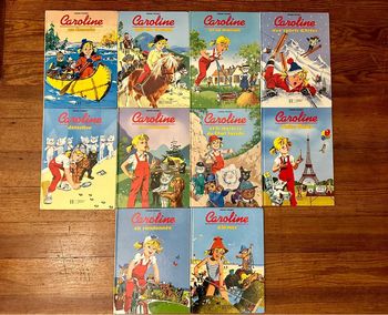 Lot de 10 livres Caroline Pierre Probst albums bd Hachette Jeunesse