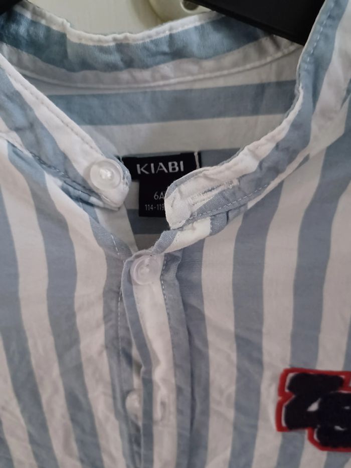 Chemise rayée Kiabi 6 ans - photo numéro 2