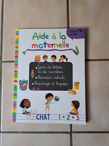 Cahier Grande Section de maternelle neuf