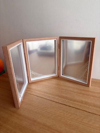 Miroir Montessori triple – pédagogie Reggio / observation