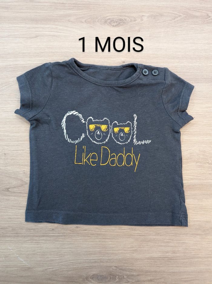 T-shirt Kiabi - Taille : 1 mois