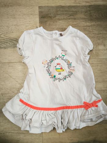 Tee-shirt long orchestra 12 mois