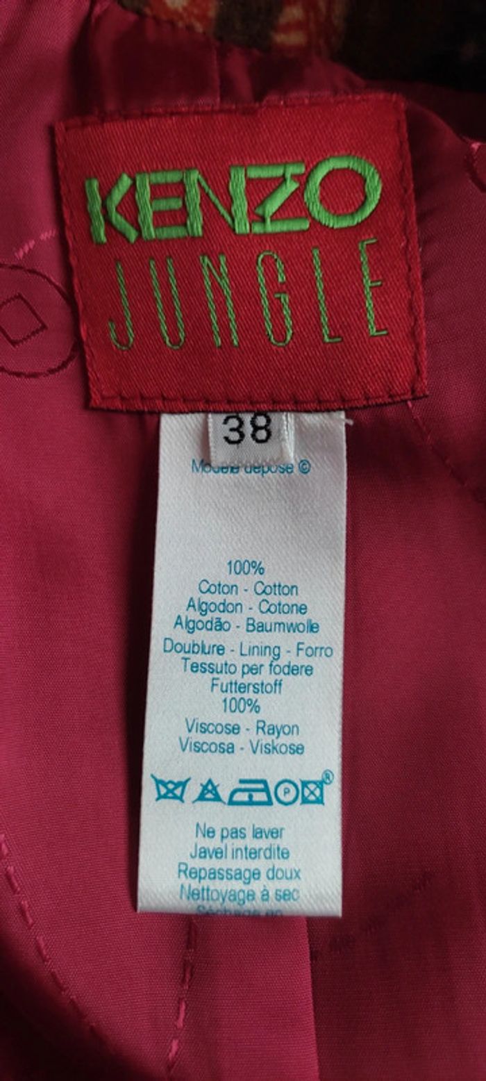 Veste kenzo jungle 38 neuve - photo numéro 8
