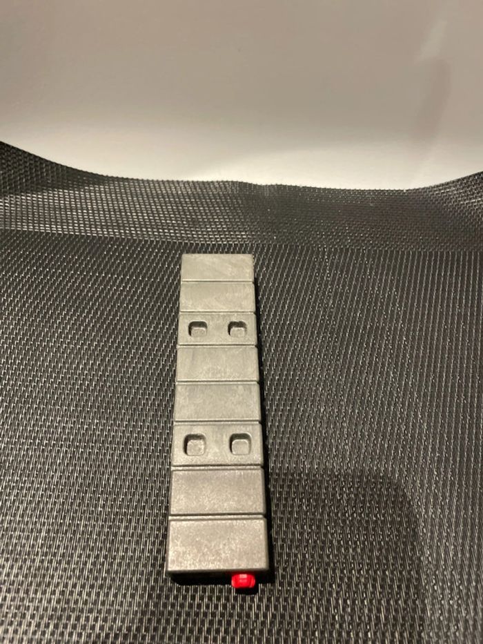 Playmobil poteau double jonction 12cm gris foncés château forteresse du dragon rouge 3269 - photo numéro 3