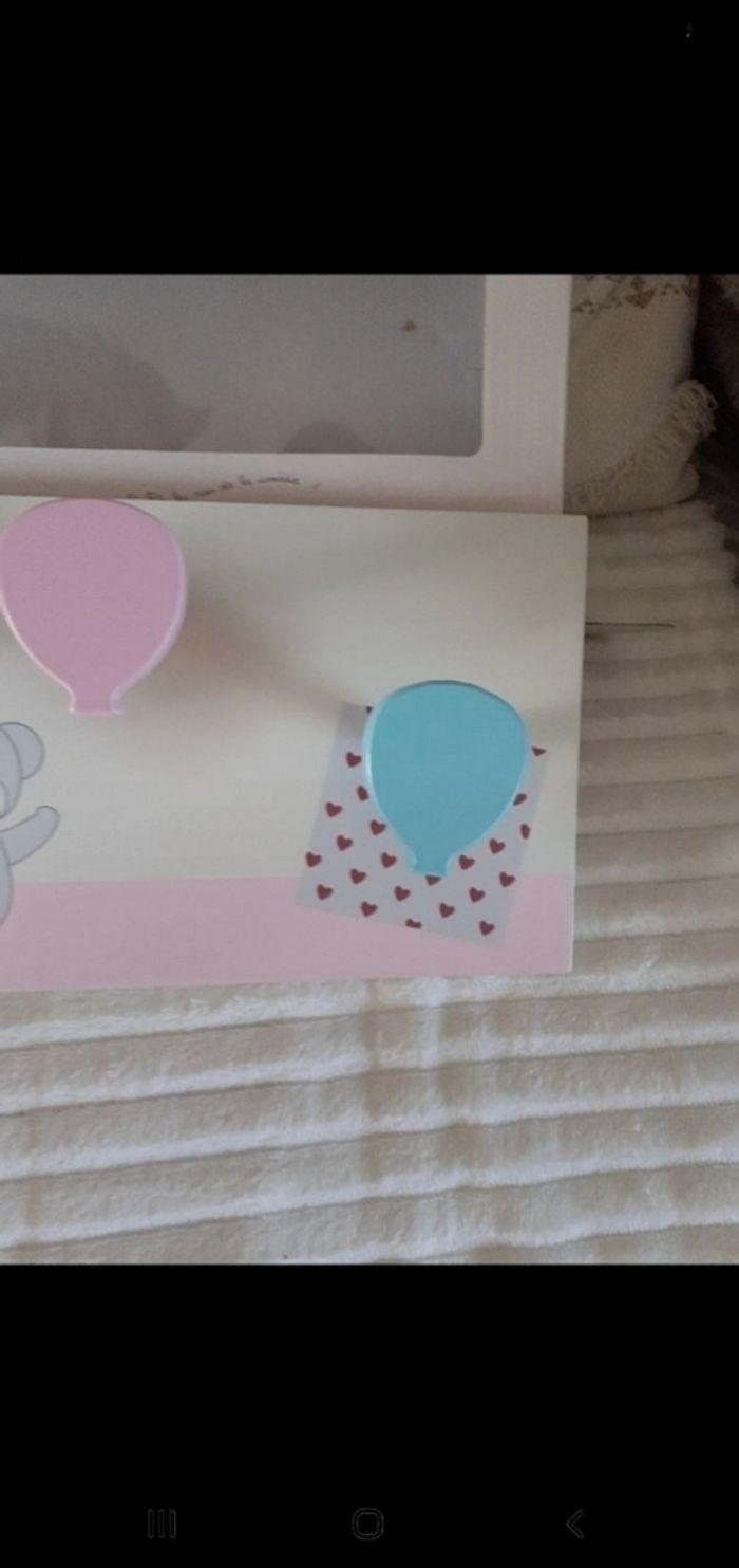 Jolo porte manteau 3 patères chambre bébé fille bebe9 - photo numéro 6