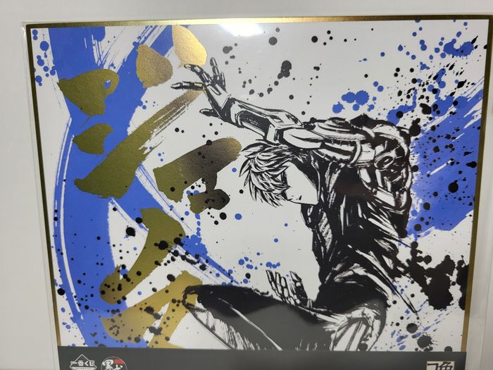 One Punch Man Ichiban Kuji C Shikishi Genos 20X20Cm - photo numéro 2