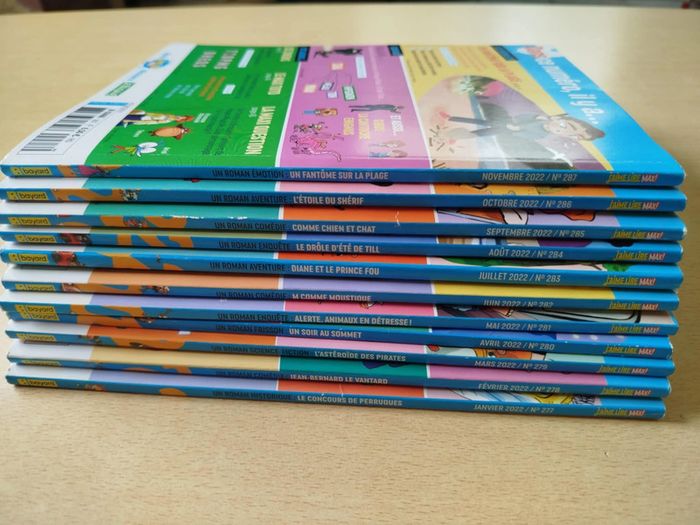 lot de 11 "J'aime lire max" - photo numéro 3