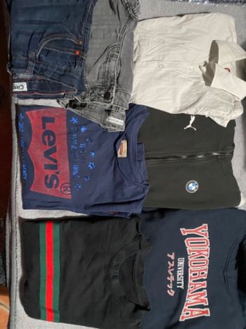 Lot de 7 vêtements homme taille XS plusieurs marques