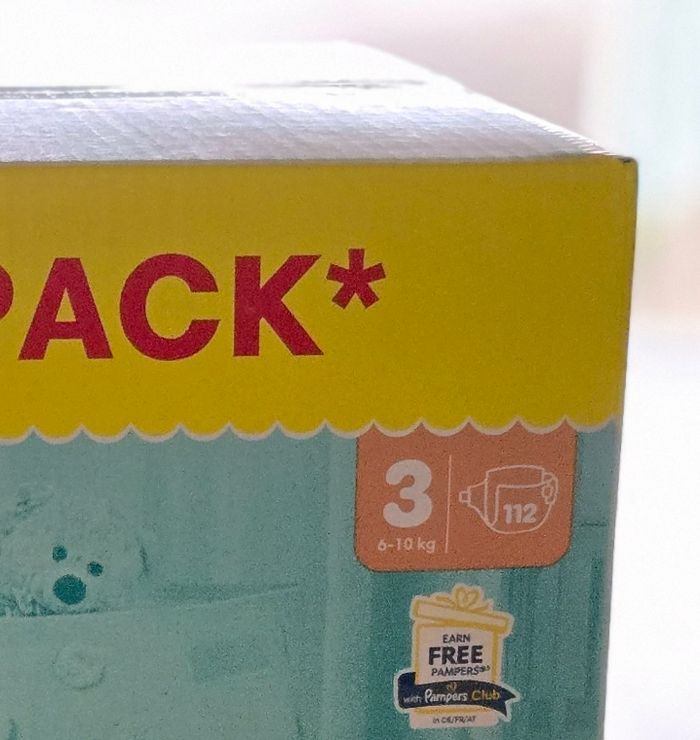 224 couches pampers premium protection taille 3 - photo numéro 2