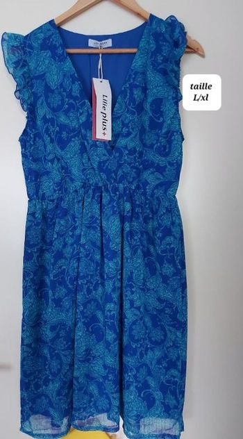 Robe bleu