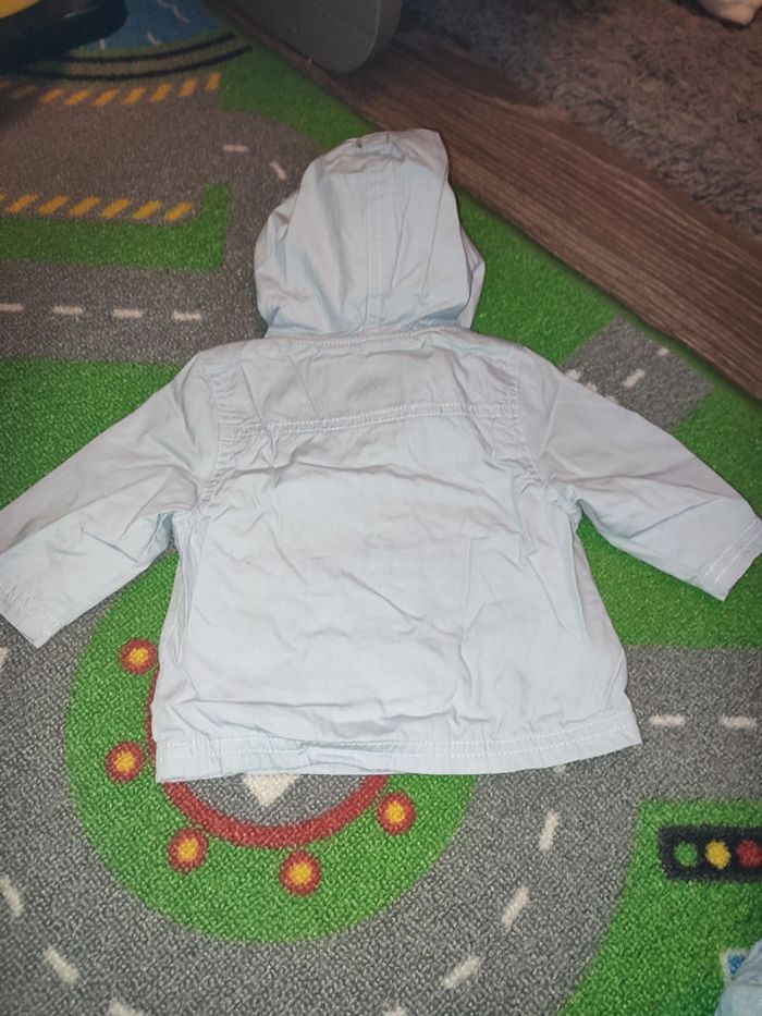 veste bleu clair bébé - photo numéro 2