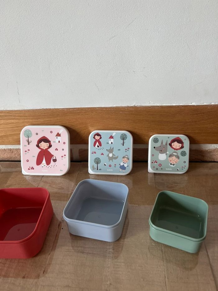 3 boîtes déjeuner neuves - photo numéro 4