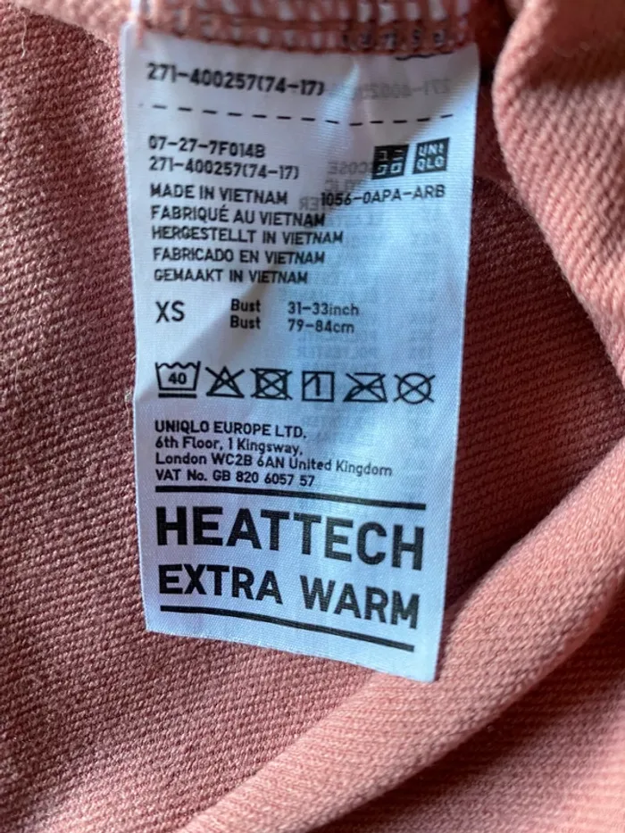 T-shirt rose à manches longues Uniqlo - photo numéro 5