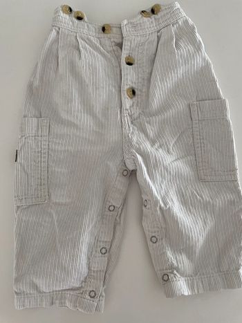 Pantalon blanc crème