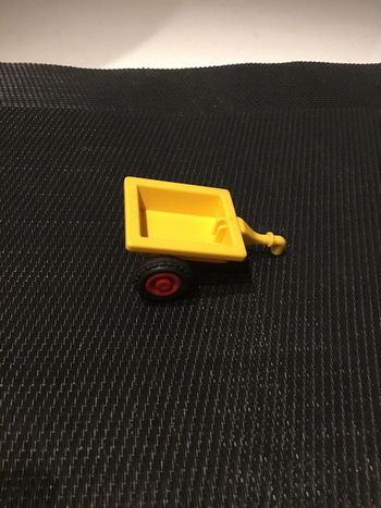 Playmobil remorque tracteur enfants jaune 3715 vintage pièces détachées