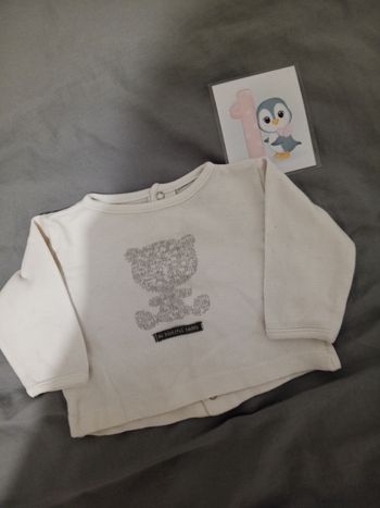 Haut ML " so biotiful teddy" _ T.56cm