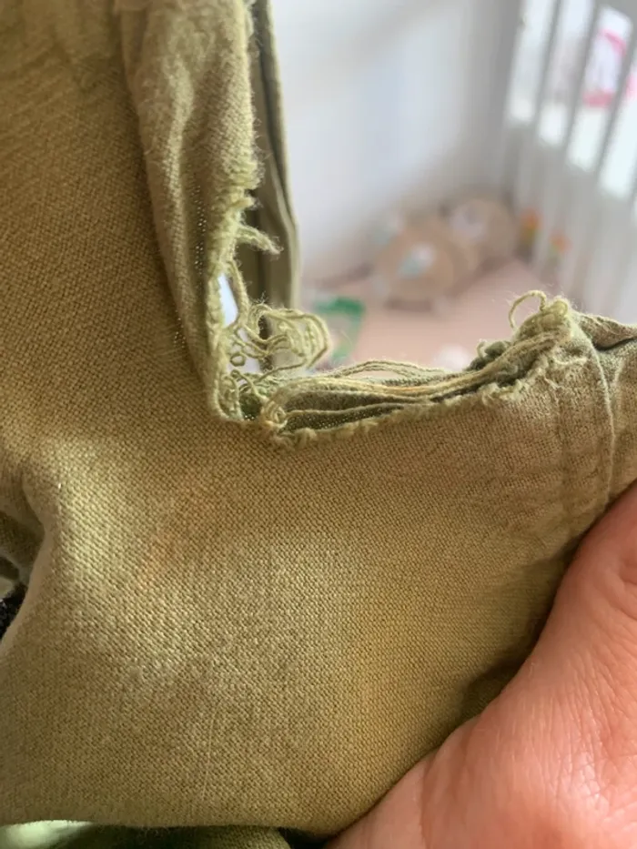 🌿 Salopette baba cool ethnique Coline – Taille L - photo numéro 9