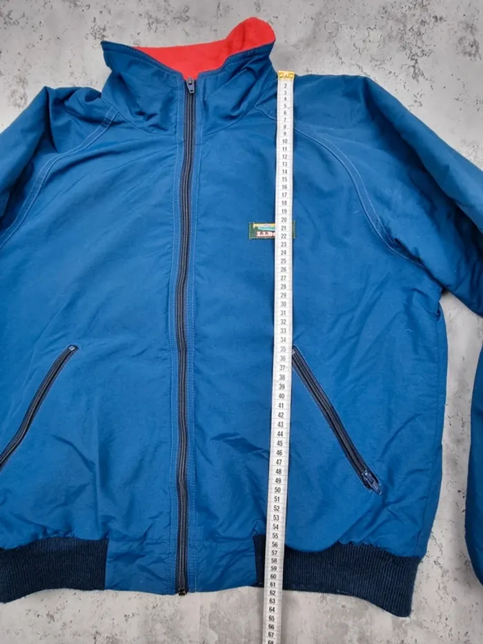 Doudoune bleu L.L. Bean – Taille M Homme (mesures en photos) - photo numéro 7