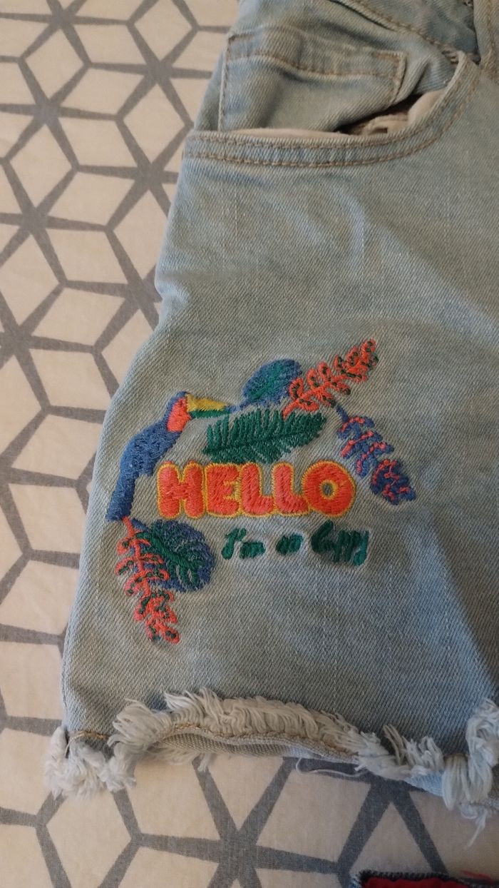 Lot de 2 shorts en jeans - photo numéro 3