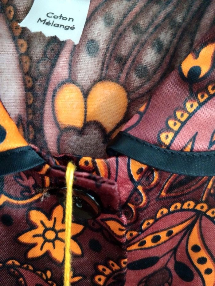 Veste chemise vintage/ haut de pyjama - photo numéro 7