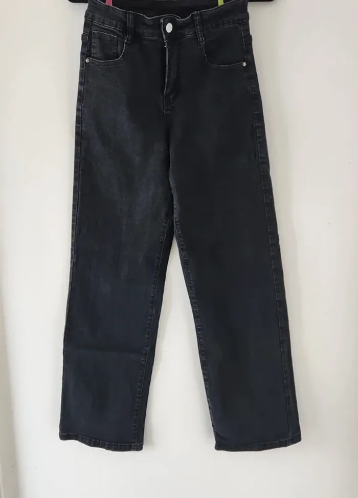 Jean noir coupe droite – Taille 29