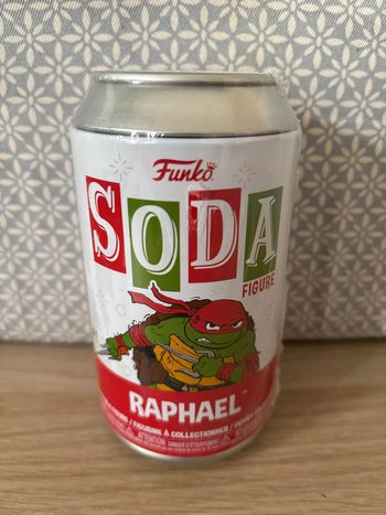 Soda Figurine Tortues Ninja "Raphael" TMNT