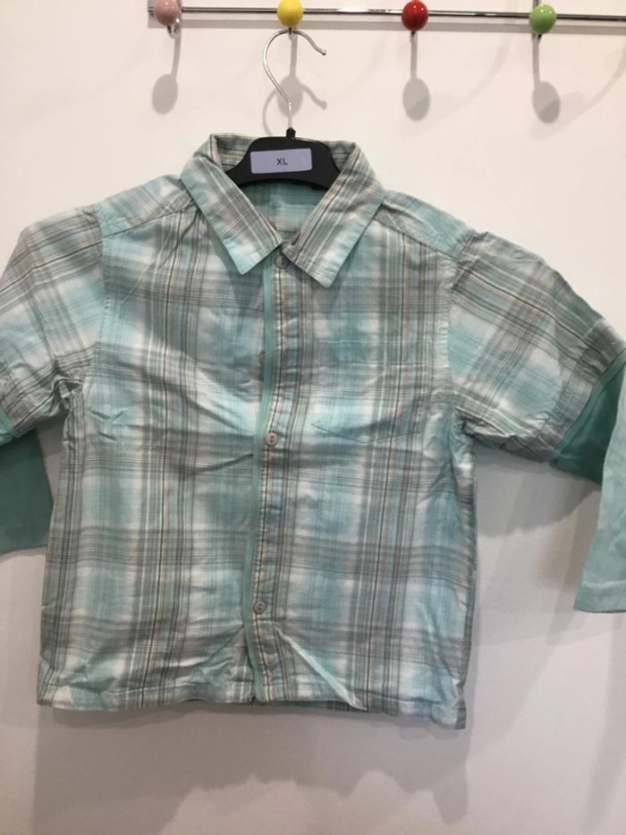 Chemise garçon manches longues 6 ans