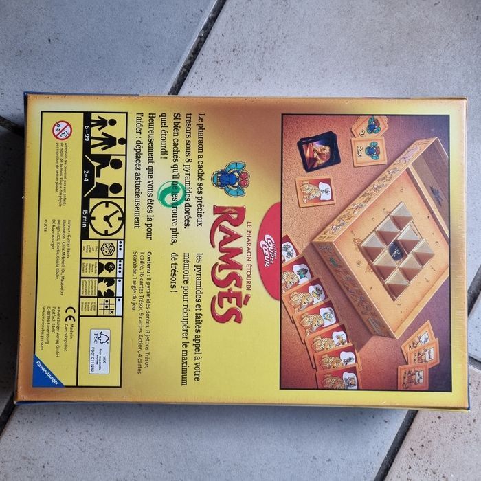 jeu RAMSES 🎁 neuf sous blister 🎁 idée kdo - photo numéro 6