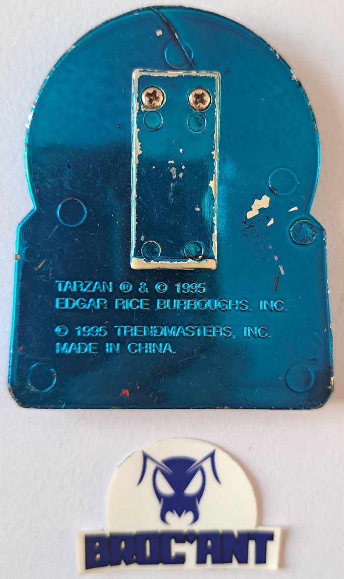 Badge figurine Tarzan The Epic Adventures Trendmasters 1995 - photo numéro 2
