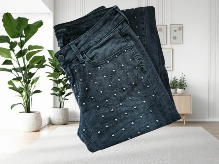 Jean Mango collection coupe slim ,taille mi-haute ,texture stretch - photo numéro 10