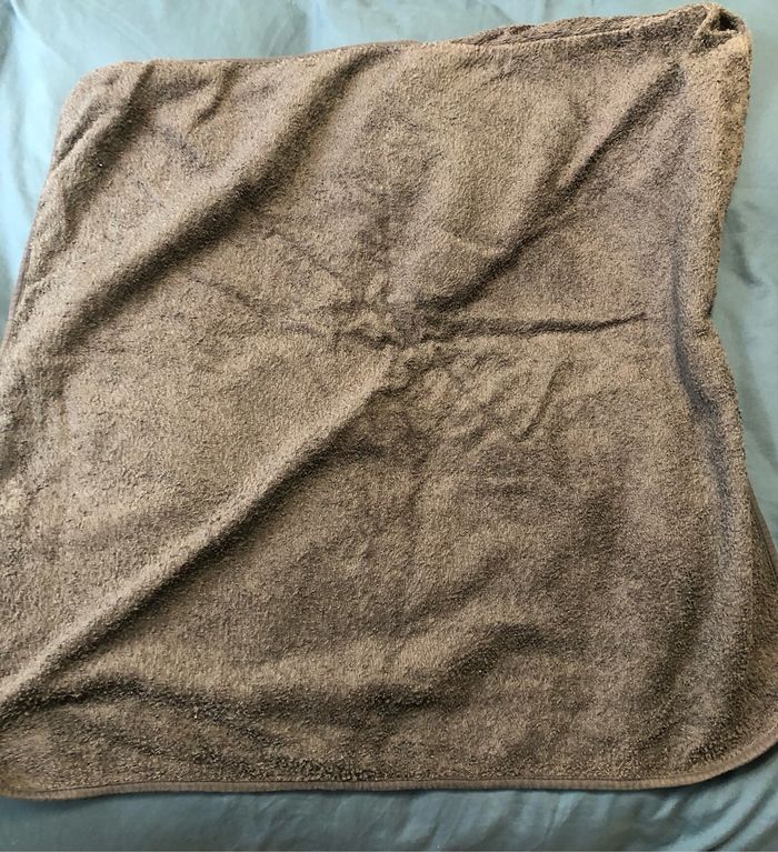 Cape de bain grise Kitchoun avec étoile - photo numéro 3