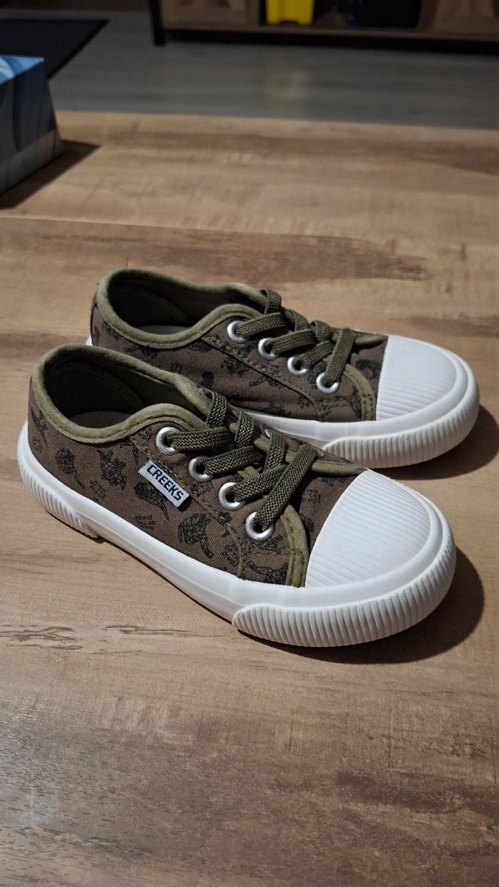 Baskets en toile Dinosaure - photo numéro 4