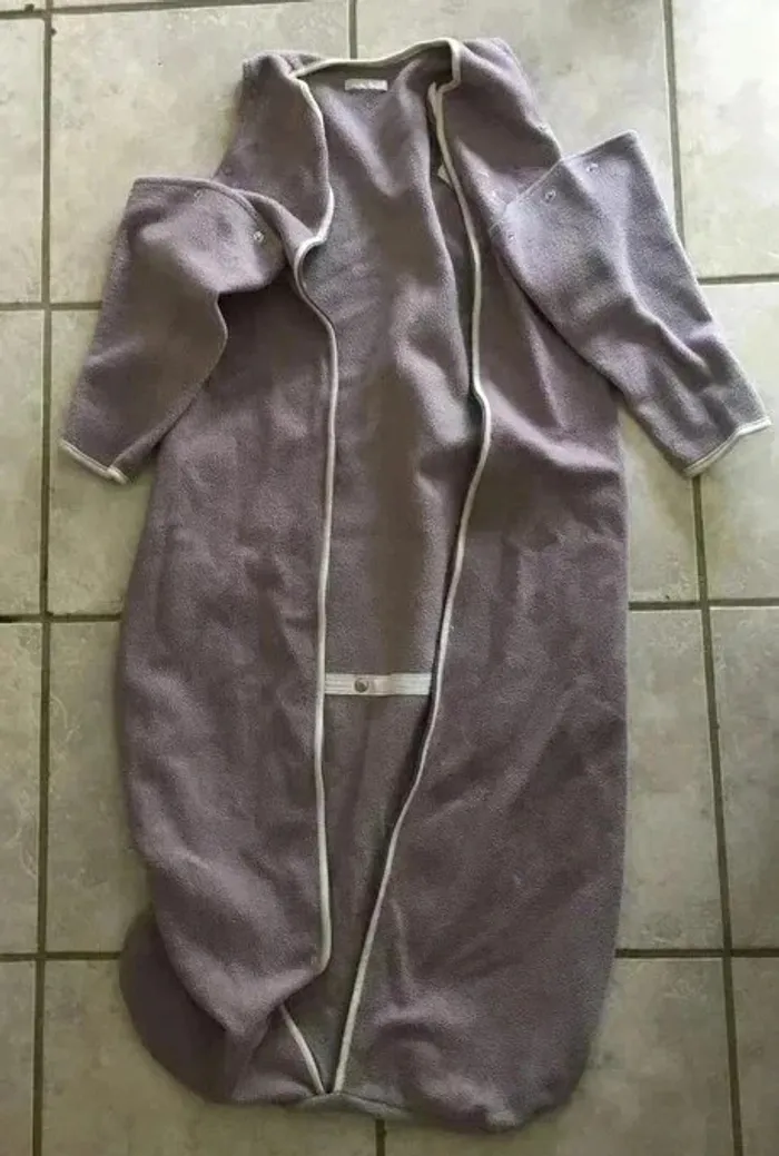 🌙 Gigoteuse Évolutive Molletonnée – Taille Unique – Très Bon État - photo numéro 2