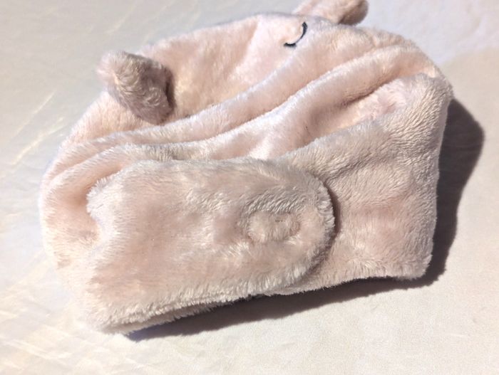 Bonnet Cache Oreilles Visage Chat Dort Oreilles Scratch Vêtement Accessoire Petits Enfants Bébés - photo numéro 3