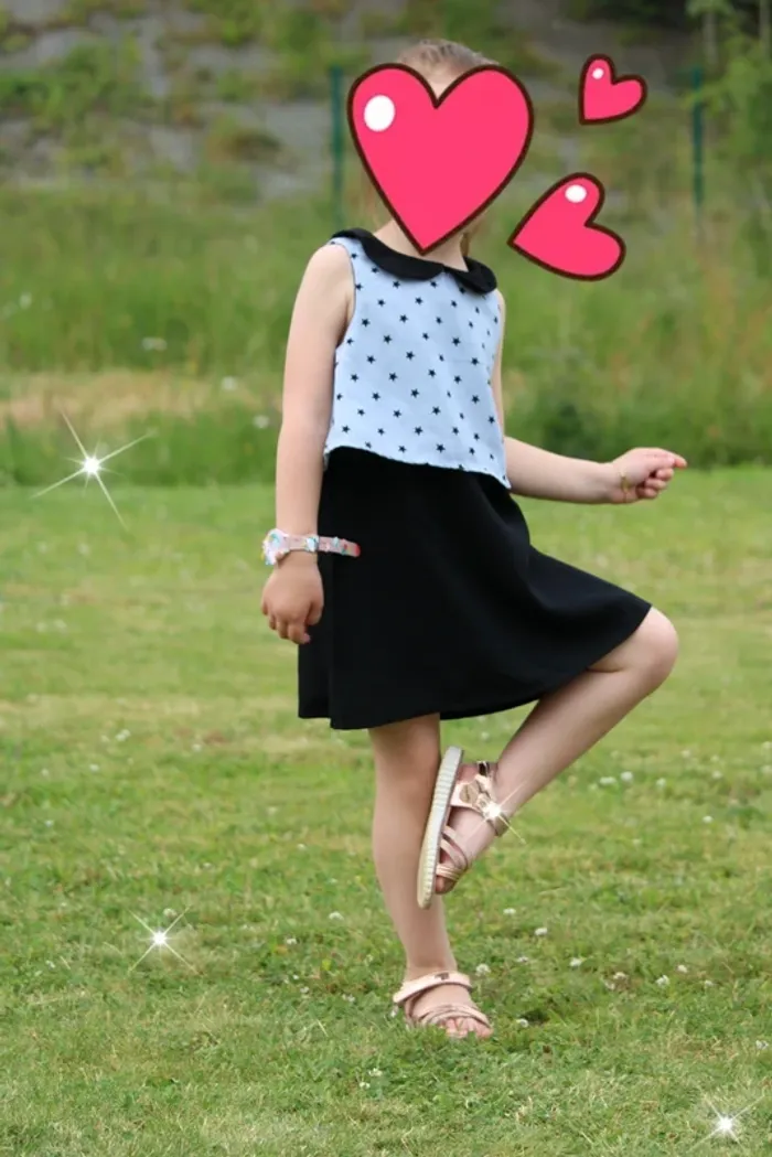 Jolie robe taille 4 ans (convient également en 6 ans). - photo numéro 8