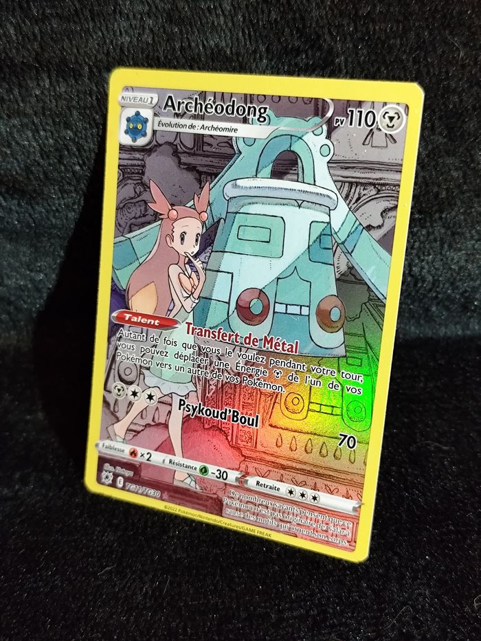 Carte Pokémon Archéodong TG11/TG30 AR - photo numéro 2