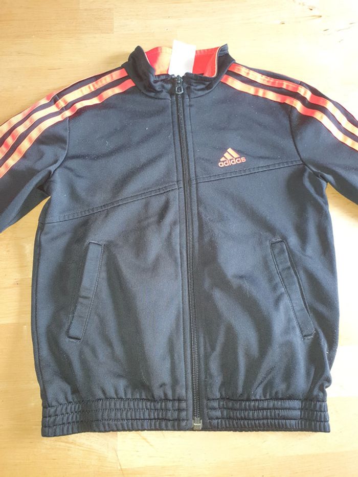 enssemble jogging + veste adidas 5/6 ans - photo numéro 7