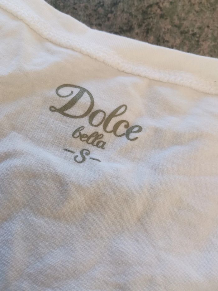 T-shirt taille s dolce bella - photo numéro 3
