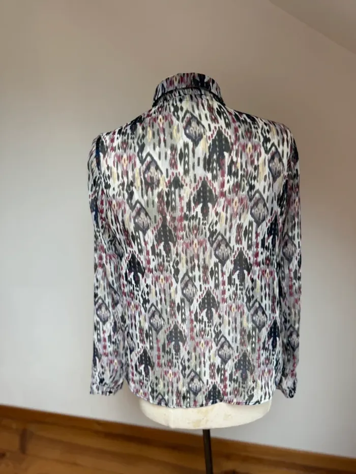 Superbe chemise fluide blouse Liberto neuve 38 M - photo numéro 7
