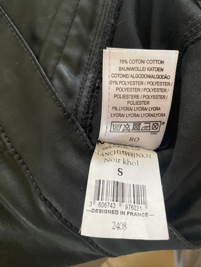 Veste femme kaporal noire - photo numéro 3
