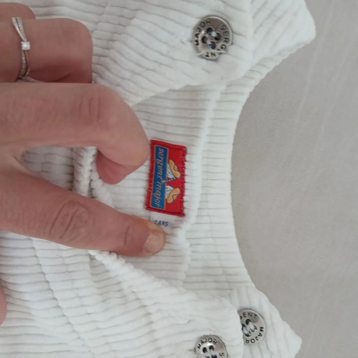 Robe velours sergent major 2 ans - photo numéro 4